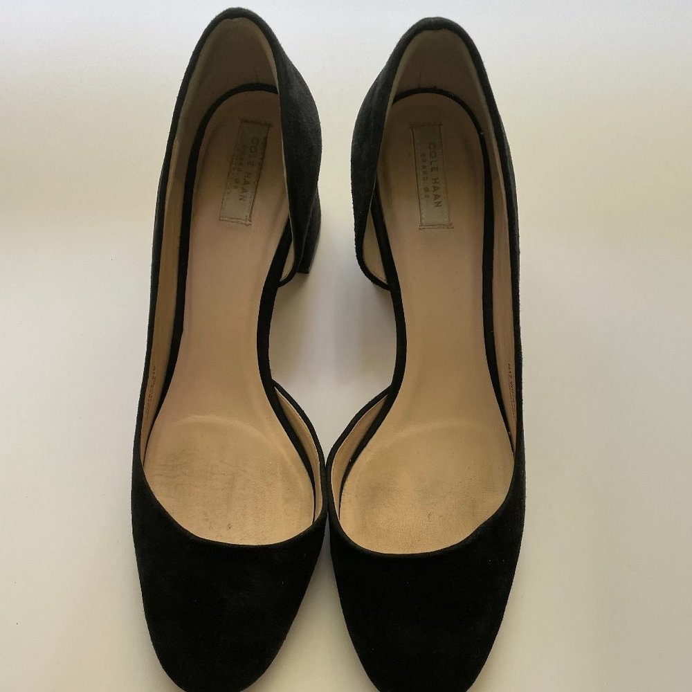 Black Cole Haan Heels Size 8.5